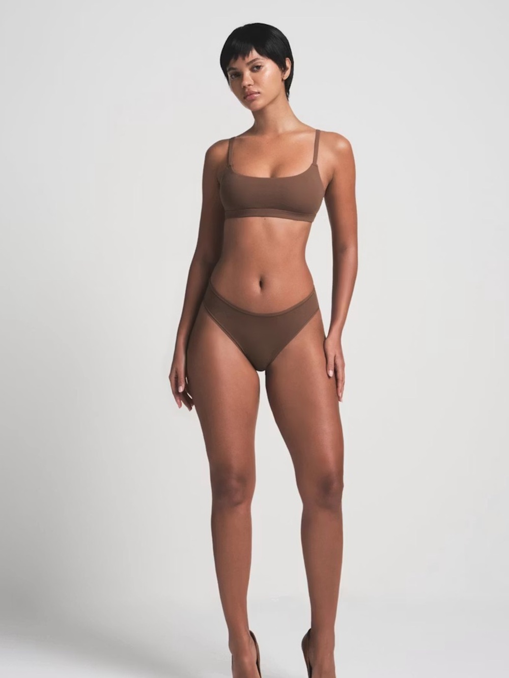 SKIMS Fits Everybody Bralette - Oxide